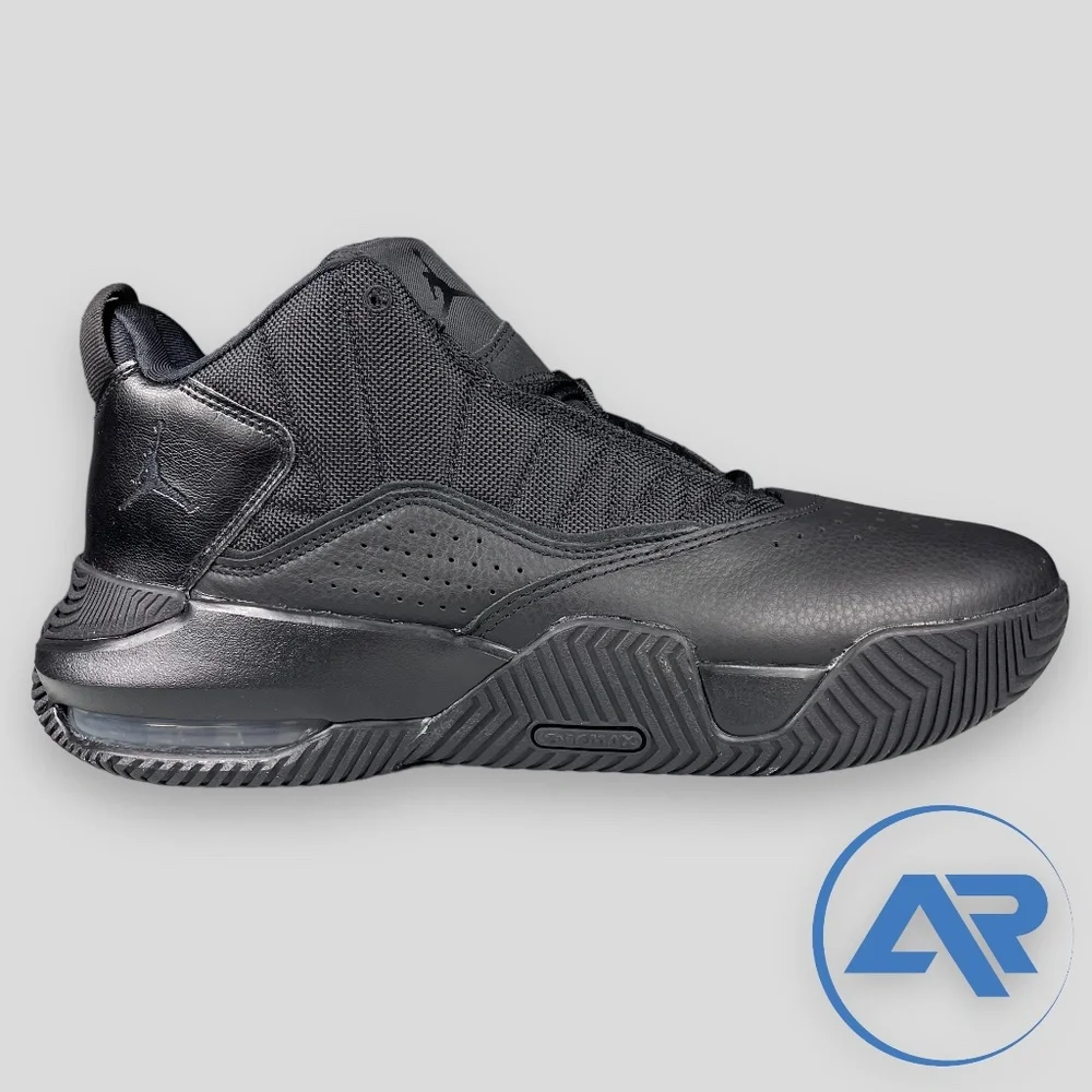 NEW Nike Air Jordan Stay Loyal 'Triple Black' Size 10.5 Triple Black DB2884-002 - Picture 2 of 7